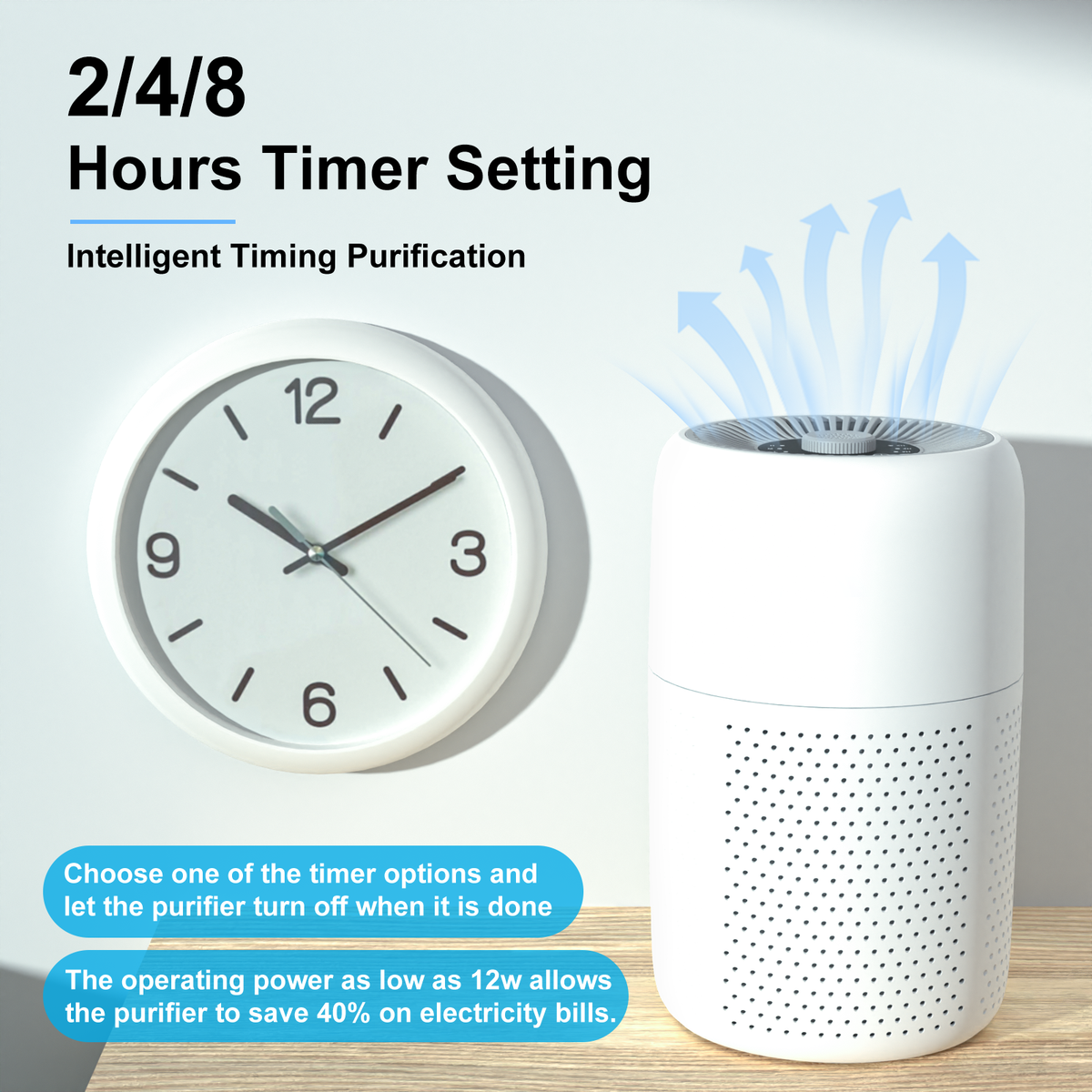 Airreza Bloom Small – Air Purifier with Aroma Diffuser