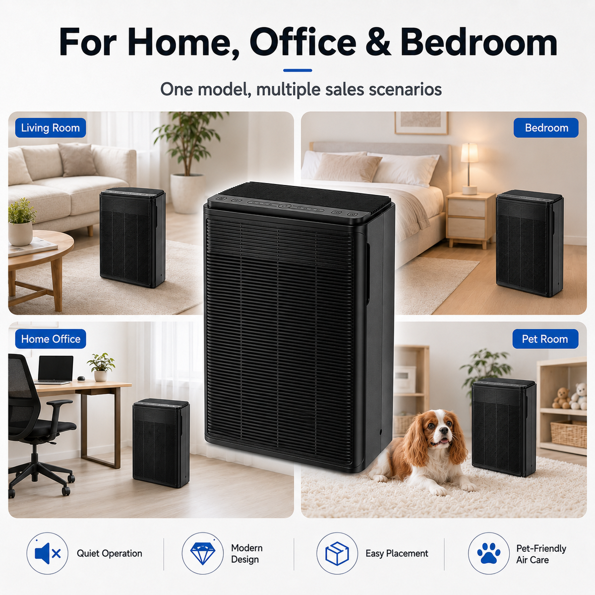 Airreza Pure Medium – H13 True HEPA Air Purifier