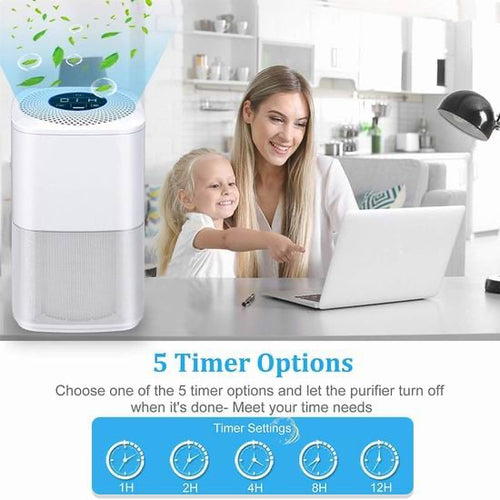 Airreza Bloom Medium – Smart Air Purifier with Air Quality Sensor